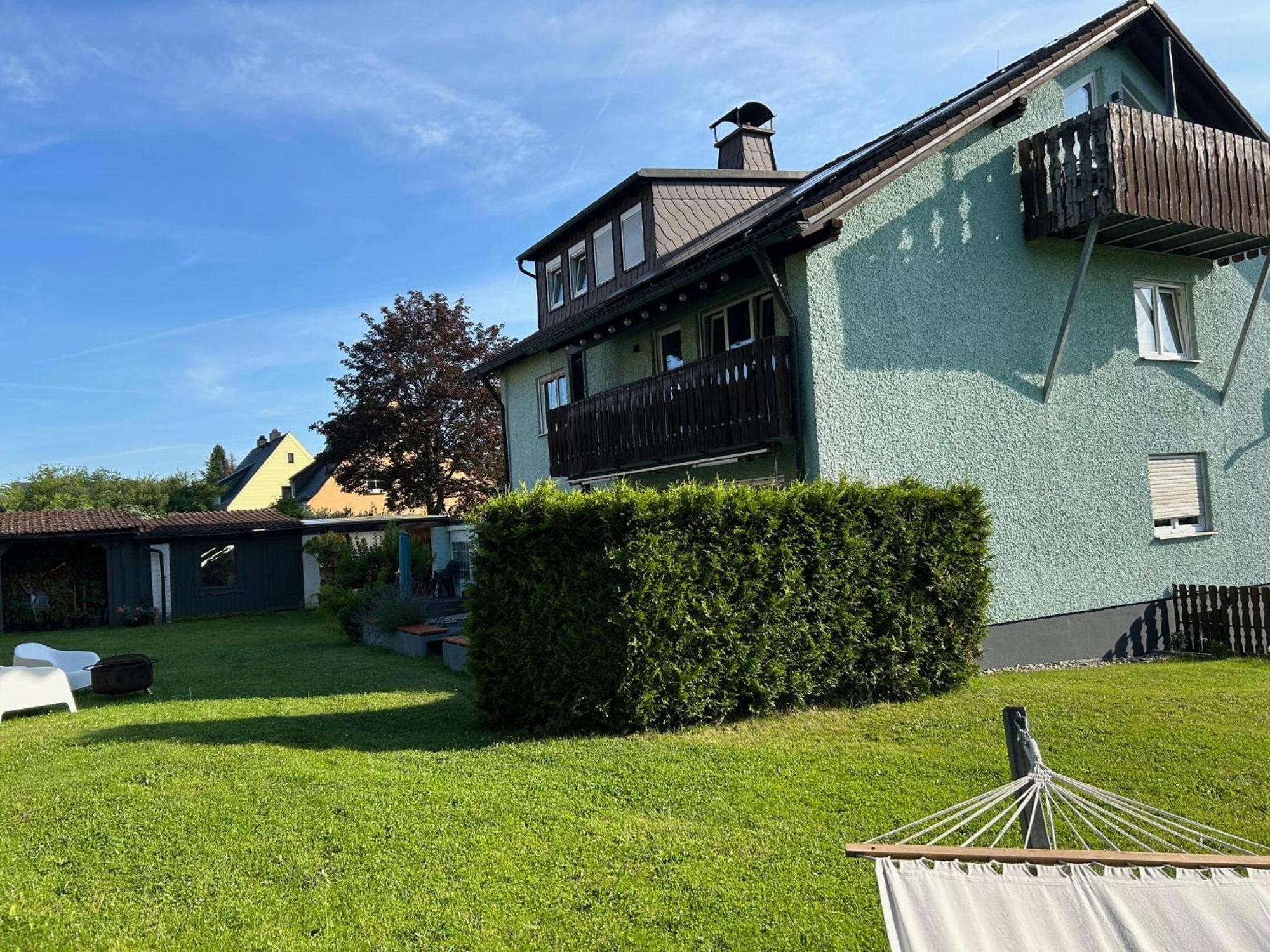 Apartment Kornbergblick Schwarzenbach an der Saale المظهر الخارجي الصورة